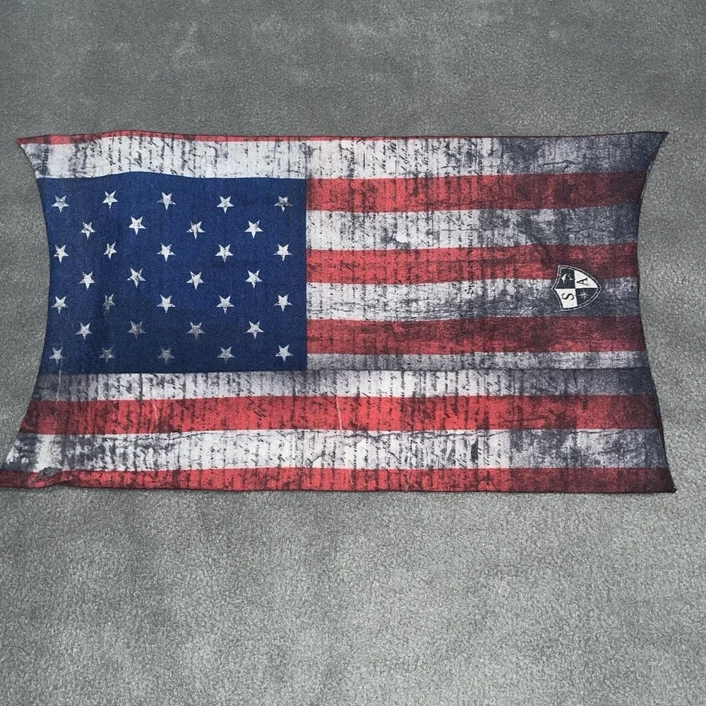 SA Co - America Flag - Face Neck Shield Mask Seamless Bandana Motorbike Tube